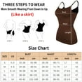 thumbnail image 2 of MANIFIQUE Compression Tank Cami - Tummy and Waist Control Body Shapewear Camisole for Women, 2 of 6