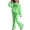 A01-Green, variant on LRen Girls Outfits Bow Print Bell Bottom Set Long Sleeve Top Flare Pants Set 2 Piece Sweatsuit Preppy Back To School Outfit