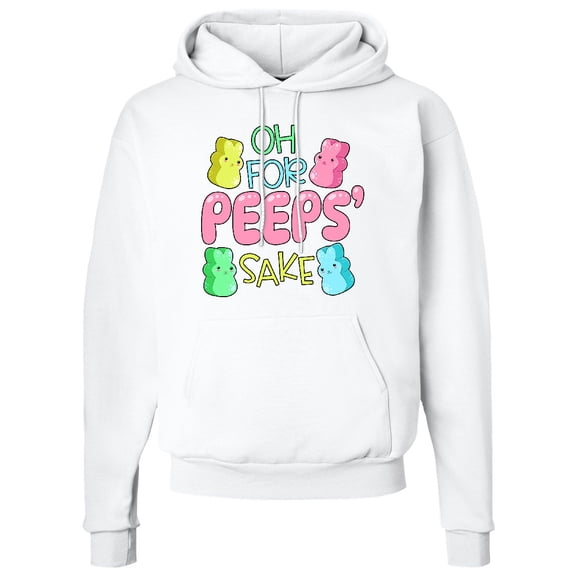 Inktastic Oh for Peeps' Sake Easter Bunnies Adult Hoodie Sweatshirt