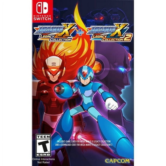 Mega Man X Legacy Collection 1 & 2 (Nintendo Switch)