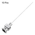 thumbnail image 3 of Uxcell 10Pack 27G Stainless Steel Dispensing Needles, 1 1/2" Glue Needle Tube Blunt Tip, 3 of 7