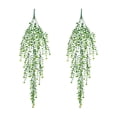 thumbnail image 1 of Flores artificiales colgantes de lirio,decoración de plástico sintético,flores artificiales realistas para uso en interiores y exteriores,decoración de paredes y puertas para el hogar,bodas y, 1 of 6