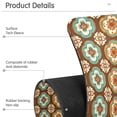 thumbnail image 4 of Yayeee Faucet Mat for Kitchen Sink 14.7" Diatomite Long Splash Guard Pad, Retro Blossom Flower, 2 Pack, 4 of 7