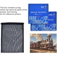 thumbnail image 6 of West Steam Train Jigsaw Puzzle, 500 Pieces Paper Wood Composite Material Zigsaw with Storage Bag and Reference Picture Easy to Solve Family Game Creative Gift for Friends Parents Grandparents, 6 of 6