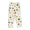 thumbnail image 4 of Bingfone Pajamas For Women,Sushi And Rolls Pajama Pants With Pockets-X-Large, 4 of 9