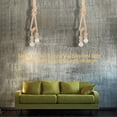 thumbnail image 3 of E27 Lamp Socket, 1m Hemp Cord, Electrical Wire, Decorative Pendant Light Bulb Holder (2 Sockets), 3 of 4