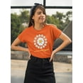thumbnail image 2 of Love Myself Daisy Garland T-Shirt Women -Image by Shutterstock, Female Large, 2 of 4