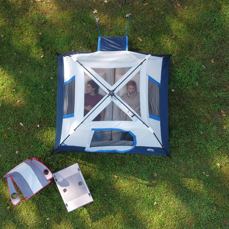 Ozark Trail 8' x 7' 4-Person Instant Cabin Tent with LED