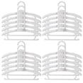 thumbnail image 1 of 20PCS Adjustable Kids Hangers for Closet Nursery Clothes-Nonslip Plastic 14"L Baby Hangers Suitable for Infants, Kids, Teens Age 0-18 Years White, 1 of 8