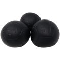 thumbnail image 3 of Zeekio Juggling Balls Josh Horton Pro Series - [Set of 3] 12-panel, Synthetic Leather with Millet Filled, Black, 3 of 7