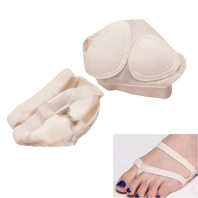 Toe Covers For Women Ballet Toe Pads Foot Relaxation Dancers Breathable Comfort Polyester Fiber 1Pair