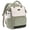 Bean Green Beige, variant on Laptop Backpack for Women with Giant Tumbler Holder Pocket, 17 inch Travel Work Backpack Purse for Nurse Teacher, Waterproof College Bookbag Cute Casual Daypack
