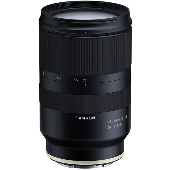 TAMRON 28-75mm f/2.8 Di III RXD F/SONY, E-MOUNT/FULL-FRAME FORMAT, CONSTANT f/2.8 MAX APERURE, RXD STEPPING AF MOTOR, FLUORINE-COATED FRONT ELEMENT, MOISTURE-RESISTANT CONSTRUCTION