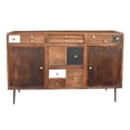 thumbnail image 4 of Inca Recycled Mango Wood Sideboard with 5 Drawers and 2 Doors, 4 of 5