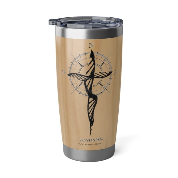 WAYFINDER tumbler 2, stainless coffee,Christian glass, Mother's day, Easter