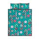 thumbnail image 5 of Juego de cama edredón con estampado de caramelos navideños, 5 of 5