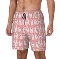 thumbnail image 1 of Balery Cute Poodle Dog Bañador para hombre, shorts de playa de secado rápido con entrepierna y forro de compresión-Large, 1 of 6