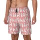 thumbnail image 1 of Balery Cute Poodle Dog Bañador para hombre, shorts de playa de secado rápido con entrepierna y forro de compresión-3X-Large, 1 of 6