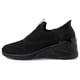 thumbnail image 4 of Zapatillas Slip-On A-Wedge-Crecent para Mujer Skechers Negro 8.5, 4 of 6