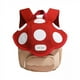thumbnail image 1 of 2xMushroom Mochila Mini Bolsa De Viaje Novedad Mochila Escolar Al Aire Libre Para 3-6 Niños Pequeños Rojo, 1 of 8