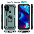 thumbnail image 3 of Dteck Moto G Power 2022 Case, Military Grade Ring Kickstand Fit for Magnetic Car Mount Shockproof Protective for G Power 2022 6.5 inch,Darkgreen, 3 of 8
