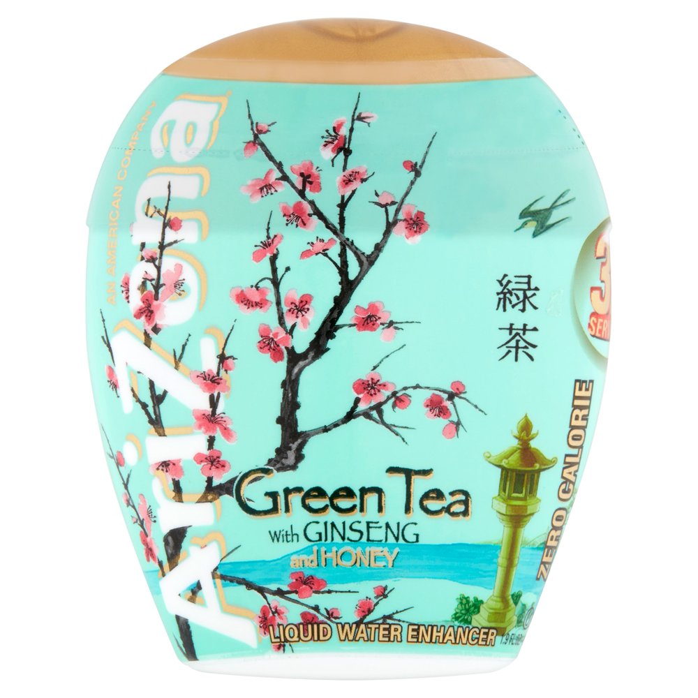 Arizona Green Tea with Ginseng and Honey Liquid Water Enhancer, 1.9 fl