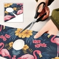 thumbnail image 6 of Yayeee Faucet Mat for Kitchen Sink 14.7" Diatomite Long Splash Guard Pad, Red Floral Flamingo, 6 of 7