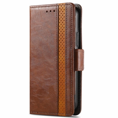 Case for OPPO Reno 8T 4G Leather case, classic leather card slot magnetic closed flip wallet protective case