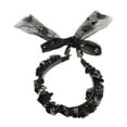thumbnail image 5 of Unique Bargains 1 Pc Headband Rhinestone Ribbon Hair Accessories for Women Black, 5 of 5