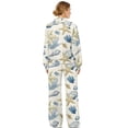 thumbnail image 2 of Xoenoiee Starfish Conch Coral Print 2 Piece Outfits For Women Sweatsuits Sets Tracksuit Long Sleeve Pullover and Jogger Sweat Pants with Pockets, M, 2 of 7