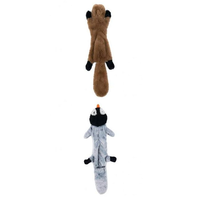 2 juguetes de peluche para perros grandes para masticar mascotas Salvador Chirrido divertido