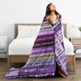 thumbnail image 5 of Wijzvio To My Grandma Throw Blanket Soft Fuzzy Fleece Blanket For Couch Bed Living Room Decoration 50"X40", 5 of 9