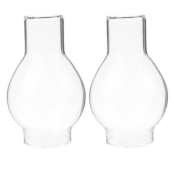 Raindrops 2pcs Clear Glass Candle Shade Hurricane Candle Holder Windproof Candle Holder Tube Shade Clear Chimney Shade Tube Tall Candles Cover Sleeve