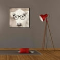 thumbnail image 6 of Epic Graffiti 'See Clearly Cow' by Lori Deiter, Canvas Wall Art, 26"x26", 6 of 8