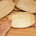 thumbnail image 5 of BambooMN Brand - Premium Bamboo Leaf Boats - 10" x 5.75" - 100 Pieces, 5 of 5