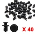 thumbnail image 4 of Unique Bargains 40pcs Plastic Rivets Push-type Bumper Fender Clips w Fastener Remover for Honda, 4 of 6