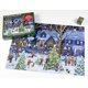 thumbnail image 5 of Calendario de Adviento, rompecabezas de Navidad de Vermont, 1000 piezas, 5 of 7