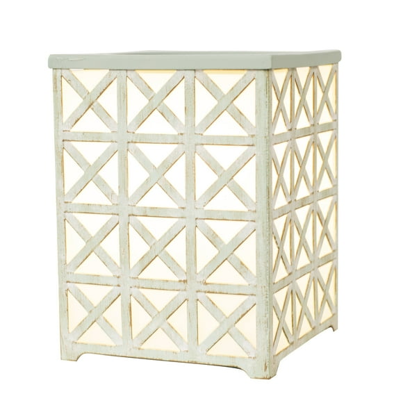 Scentsationals Chauffe-Cubes de Cire Parfumée Thousand Kisses, Fondoir de Cire Parfumée, Brûleur de Bougie Électrique Sans Mèche Assainisseur d'Air, Cadeau de Décoration pour la Maison de Remplacement (Menthe)