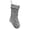 Grey*4, variant on Green Christmas Stockings Set Of 4, 18 Inch Knitted Cable Knit Stocking With Soft Fabric, Holiday Gift Bag For Fireplace Mantel Home Decor