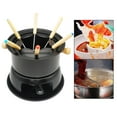 thumbnail image 2 of GROWTH TANK Detachable Fondue Maker Set Multifunctional Melting Pot for Chocolate Sauces Cheese, 2 of 9