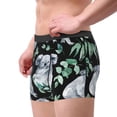 thumbnail image 4 of Haiem Cartoon Koala Bear Men's Boxer Briefs, Every Day Comfort Stretch Cotton Moisture-Wicking Underwear-Small, 4 of 9