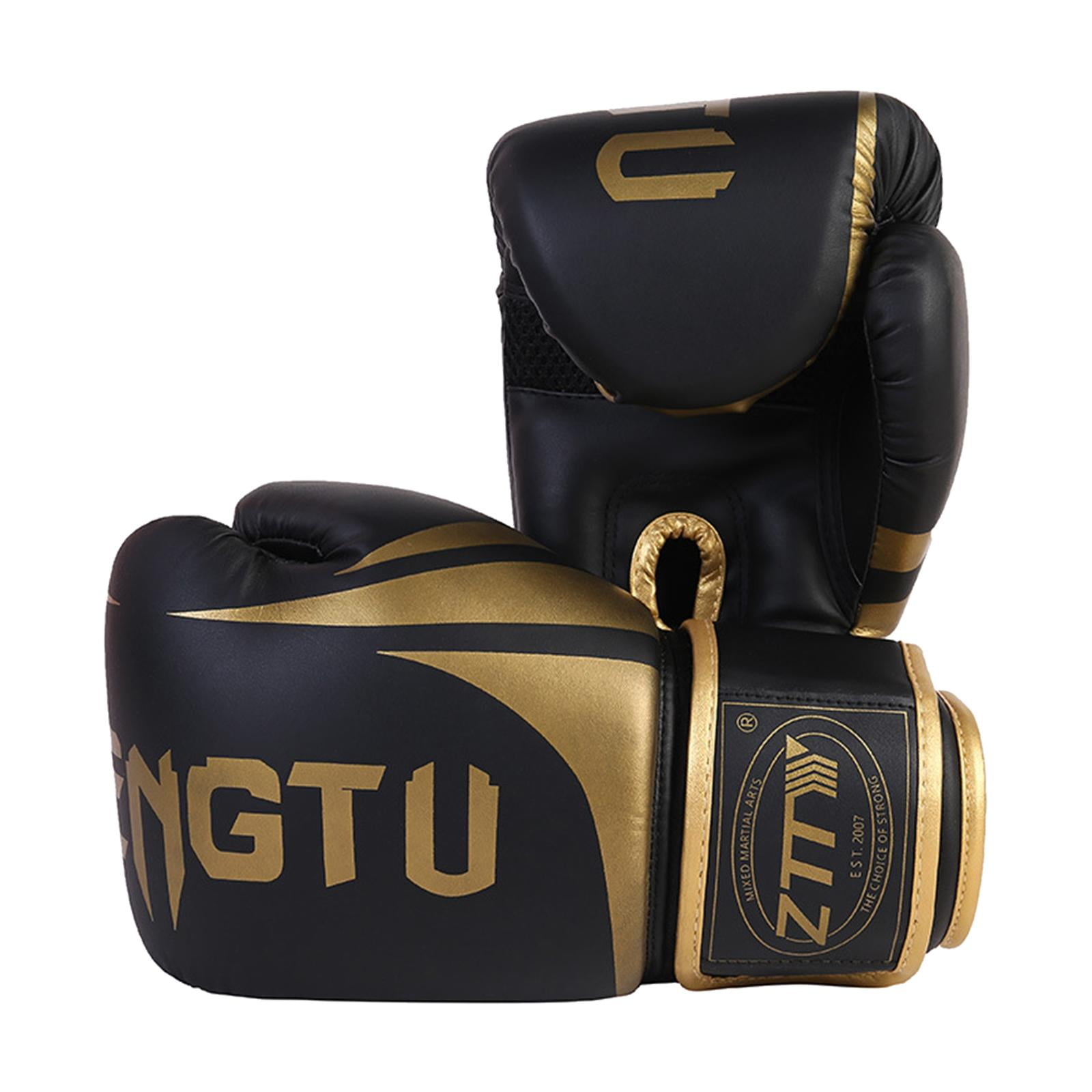 Boxing Gloves, Mma Gloves Protective Gear Boxing Training Gloves Martial Arts Bag Gloves for Muay Thai Sparring Karate Fighting Kickboxing 14oz