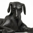 thumbnail image 5 of Mercana Czar Cast black metal Labrador Retriever decorative object, 5 of 9