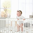 thumbnail image 4 of Sweet Jojo Designs Deer Floral Girl Satin Fitted Crib Sheet, 4 of 6