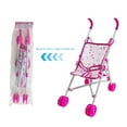 thumbnail image 2 of CUITING Pretend Play Foldable Doll Stroller Toddler Learning Toy Girls‘ Imagination Booster, 2 of 5