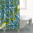 thumbnail image 5 of Mandala Shower Curtain 72x84 Inch Waterproof Bathroom Curtain Ethnic Tribal Boho Design Premium Polyester Fabric with 12 Hooks, 5 of 5