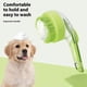 thumbnail image 5 of Billuyoard Cepillo de baño duradero para mascotas, 2 piezas, masaje suave para perros, cepillo de baño con dispensador de jabón. Aseo de mascotas amarillo, 5 of 6
