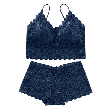 BKQCNKM underwear Sets For Women Classy underwear Sets For Women Crotchless Female underwear Lace Seamless Vest Ultrathin Padded Bra Sets Ladies Underwear Bra Brief Set Plus Size underwear Sets