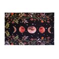 thumbnail image 1 of Bearachild Tapices para colgar en la pared con patrón de luna, espacio con pieza de decoración artística, tapiz estético de pared Type2 NO2, 1 of 6