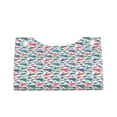 thumbnail image 2 of Picia Colorful Shark Pattern Long Tissue Box Cover,PVC Leather Triangle Holder,Tissue Box Holder with Magnetic Bottom,Facial Paper Organizer Dispenser-7.9"X4.9"X4.5", 2 of 9